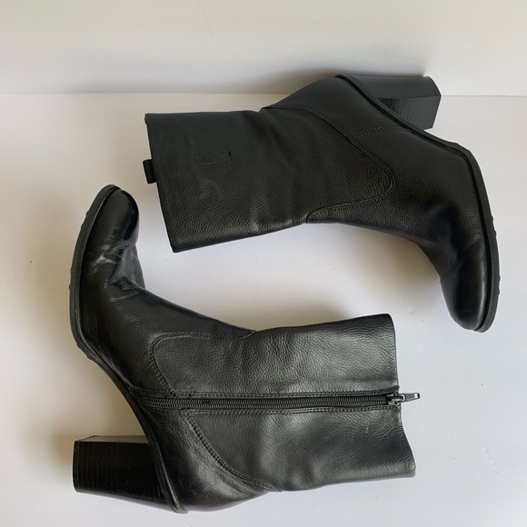 Enzo Angiolini earowena black leather boots size 8.5 - Picture 9 of 14
